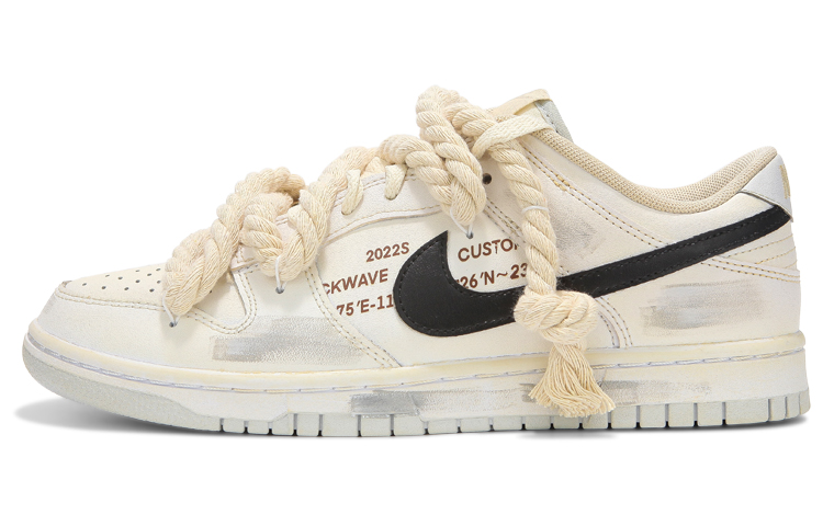 

Nike Кроссовки для скейтбординга Dunk Low Top, мужские, бежево-коричневые