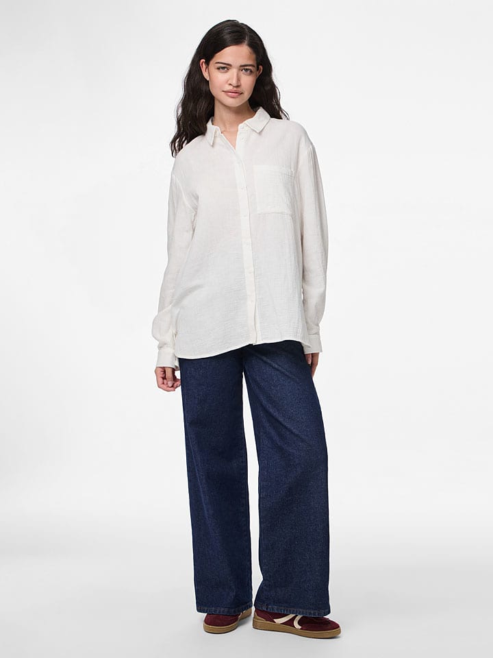 

Блузка Pieces, белый