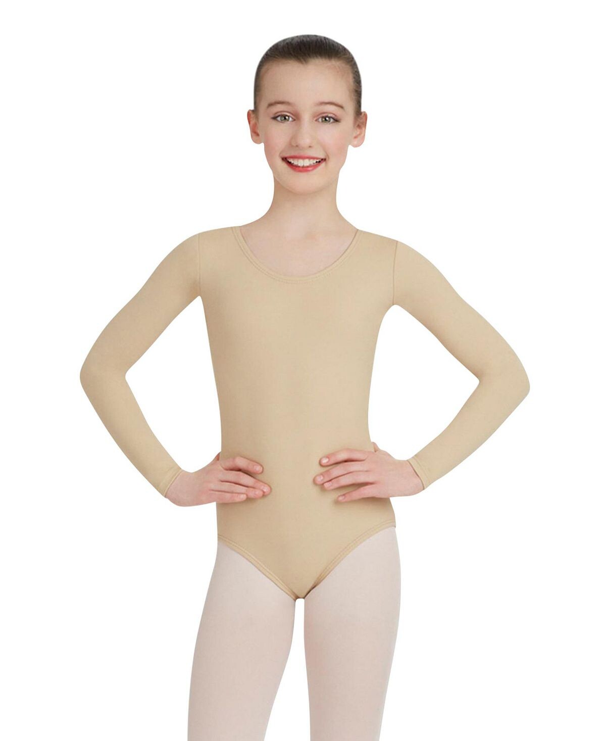 

Купальник с длинными рукавами для больших девочек Capezio