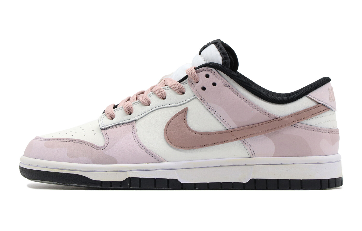 

Кроссовки Nike Dunk Skateboard Shoes Women's Low-Top Pink/Brown