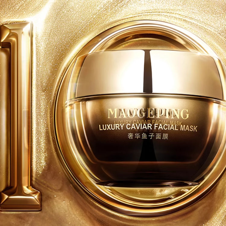 Маска для лица MAOGEPING — Luxury Style Caviar , * + + mask brush, 65 г — фото 3