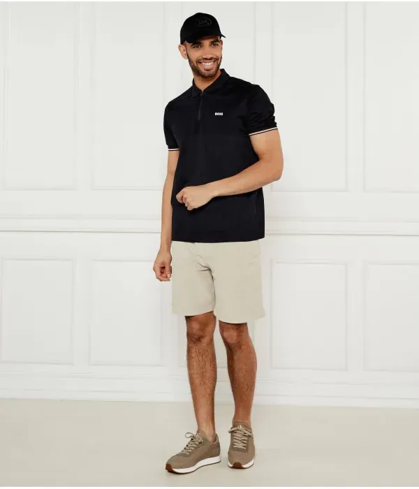 Поло Филикс regular fit Boss Green, черный — фото 2