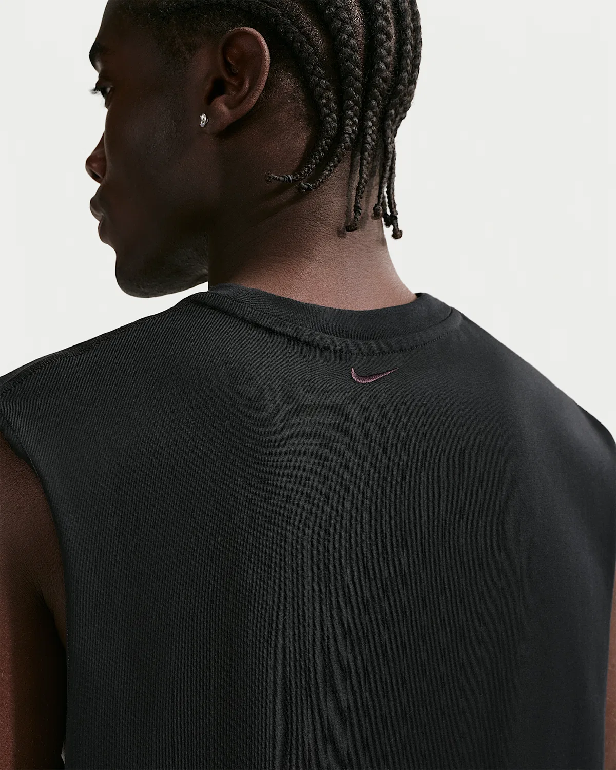 Мужская тренировочная майка Dri-FIT Nike N.A.C., Black/Black — фото 2