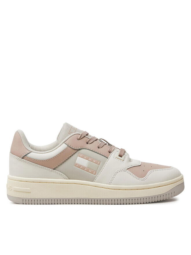 

Кроссовки Tommy Jeans Tjw Retro Basket Total Logo, экрю