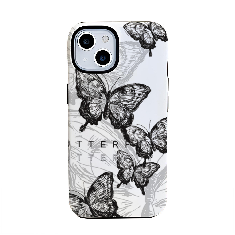 

Чехол для телефона Saltoinc, Black butterfly