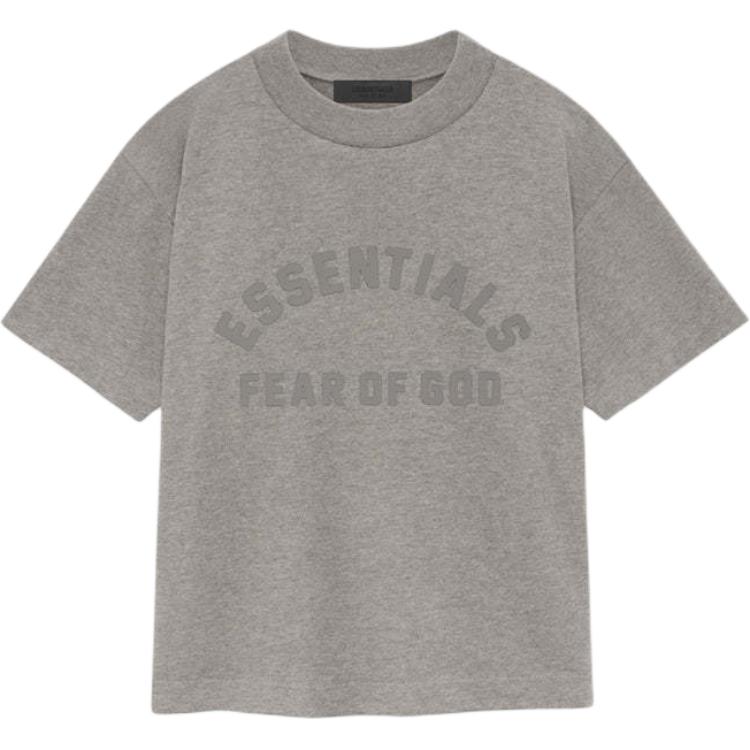Футболка SS24 KIDS ESSENTIALS S/S TEE Хизер Грей Хизер Грей Kids' Fear Of God Essentials — фото 2