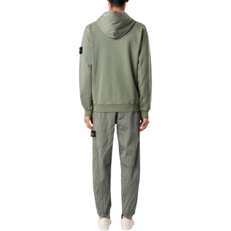 STONE ISLAND Вязаные спортивные штаны мужские sage green — фото 4
