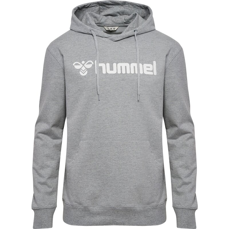 

Толстовка с капюшоном и логотипом hmlgo 2.0 Hummel, серый
