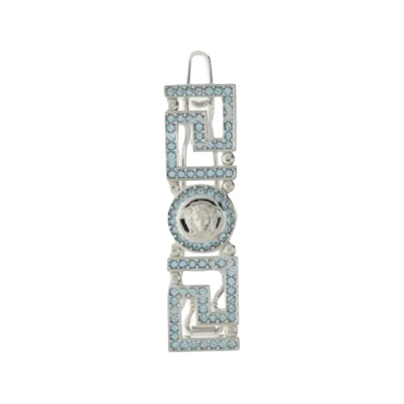 VERSACE Женские заколки для волос серебристые