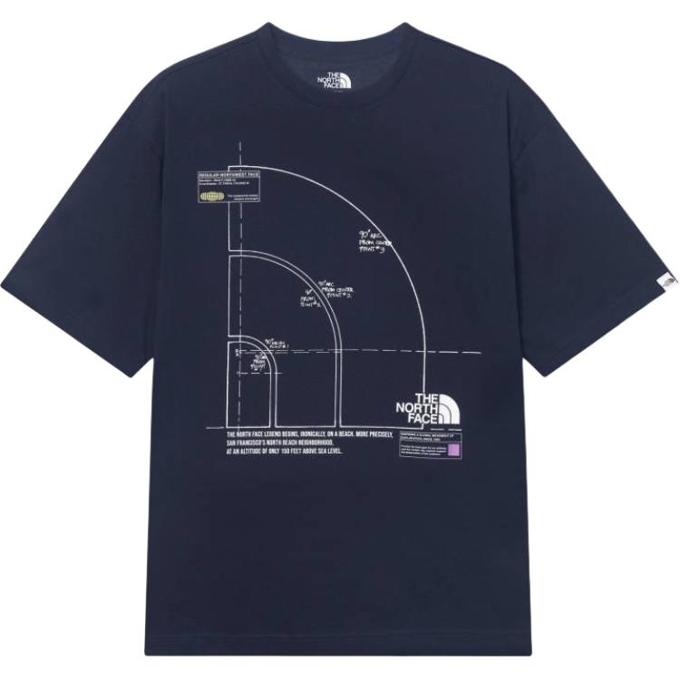 

THE NORTH FACE Футболка мужская синяя