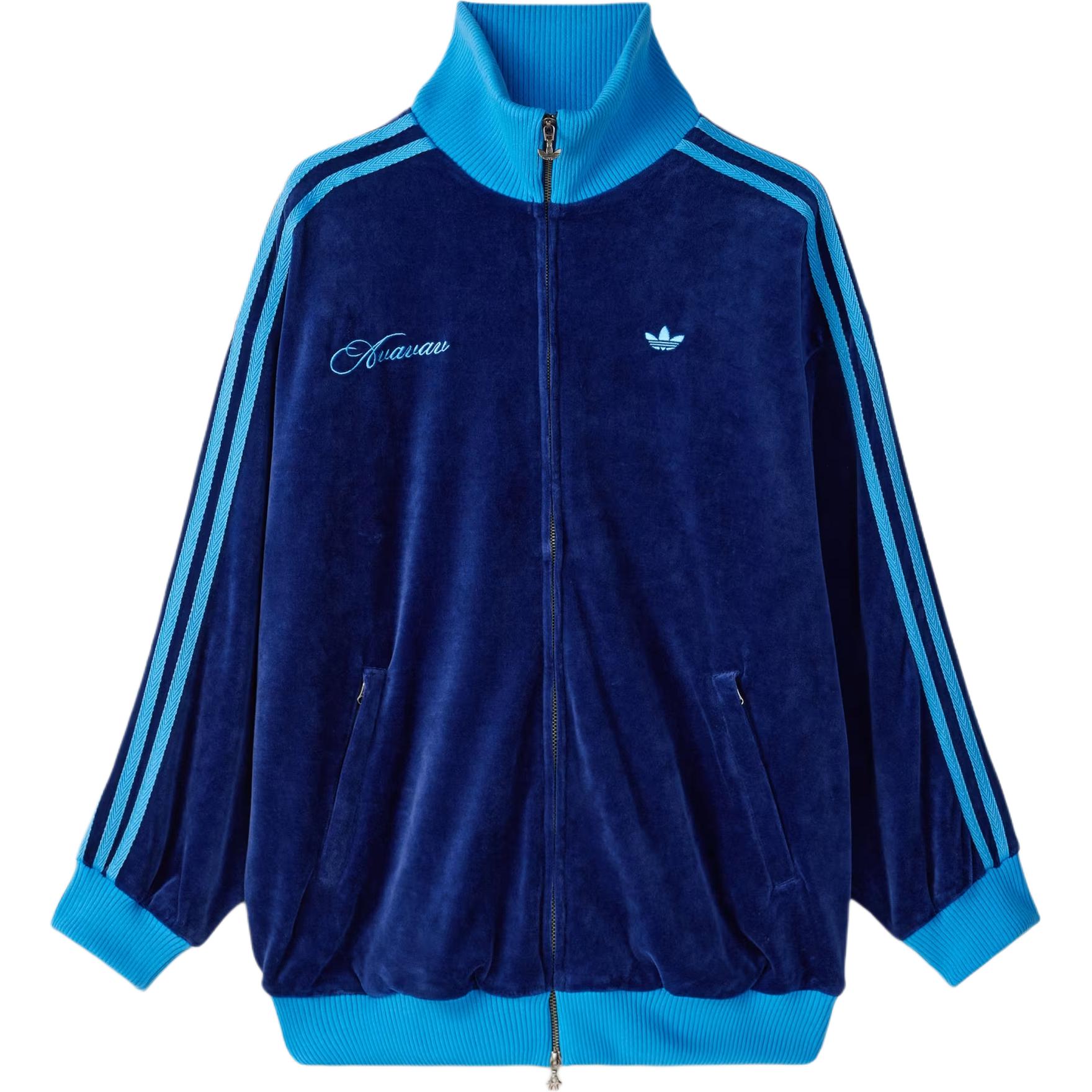 

X AVAVAV Track FW25 Куртка Женская Adidas Originals, темно-синий