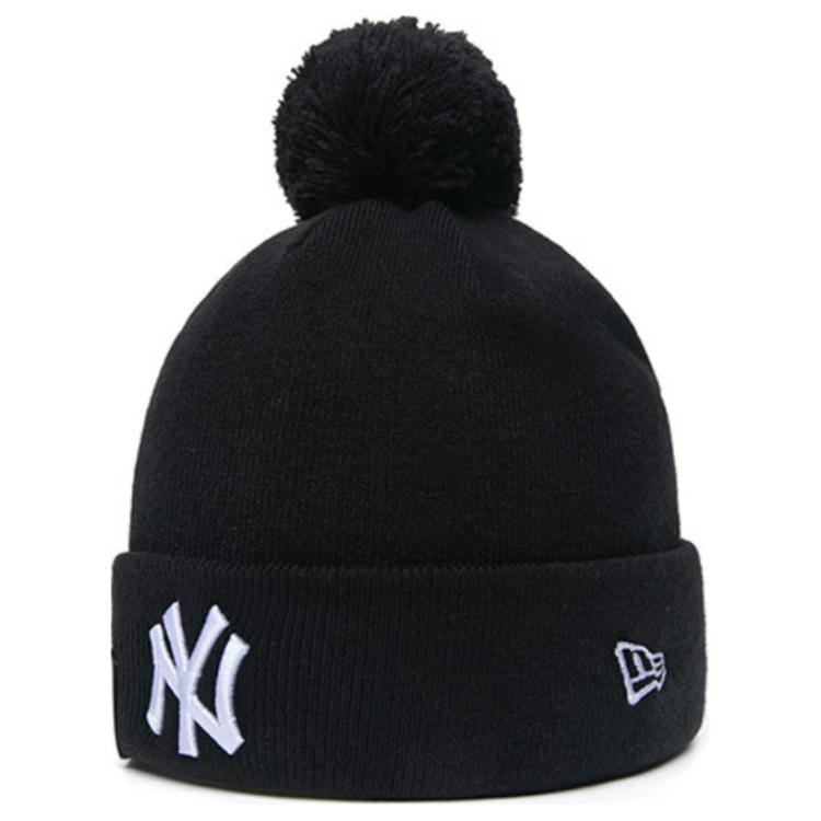 

New Era Акриловая вязаная шапка унисекс черная, Black