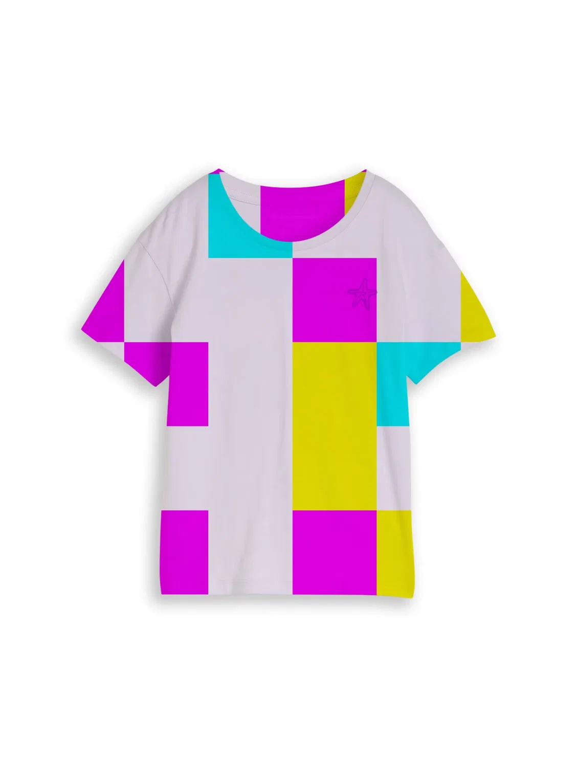 Футболка Tom Tailor, Neon Purple/Pastel Purple