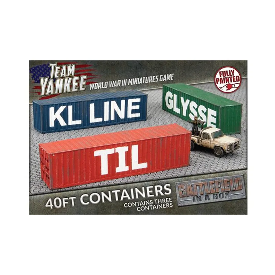 

40-футовые морские контейнеры, Team Yankee - World War III - Core & Assorted