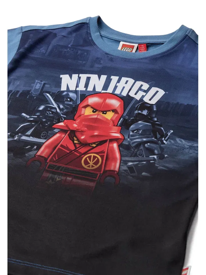 Футболка с принтом LEGO, синий — фото 3