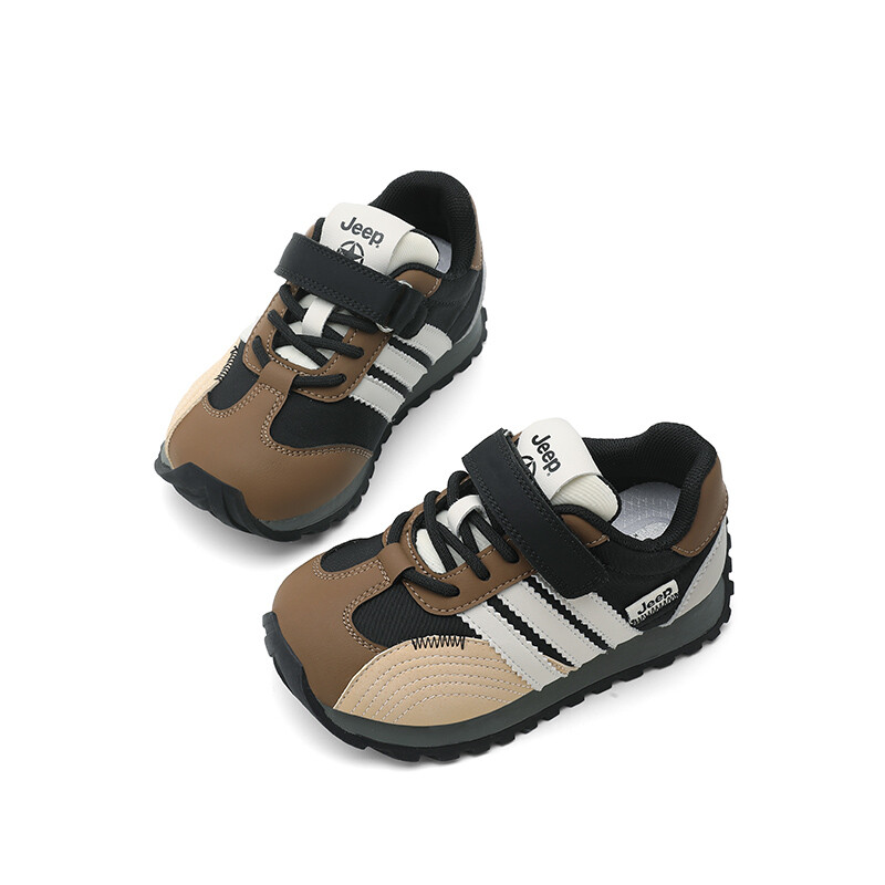 Кроссовки Jeep Kids Lifestyle Shoes Kids Low-top Maroon/khaki, хаки — фото 4
