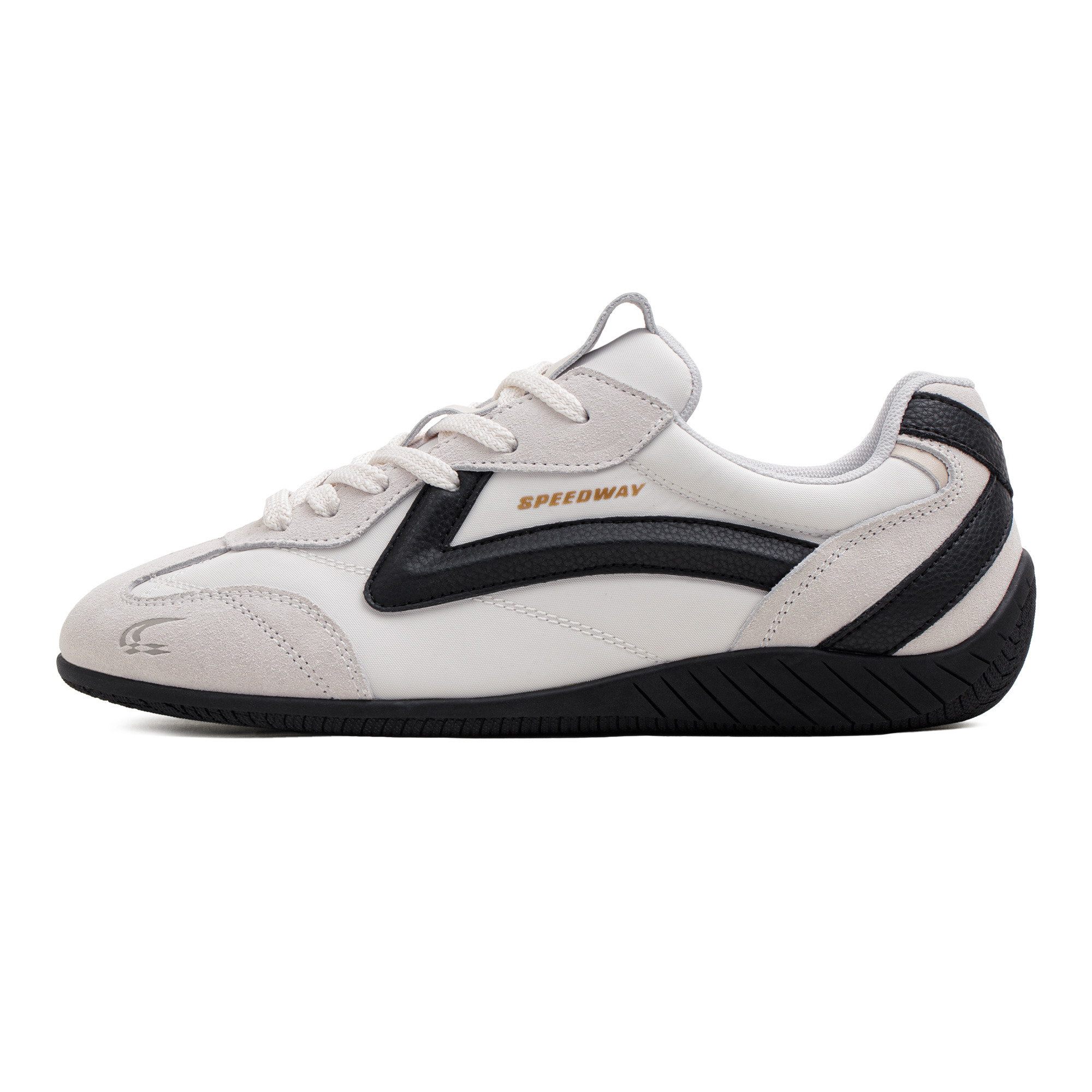 

MADEN Американские повседневные скоростные гоночные износостойкие и легкие низкие кеды унисекс белые, цвет White