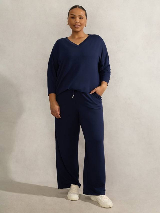 

Легкие прямые брюки Curve Live Unlimited, Blue