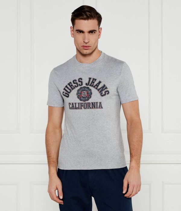 

Футболка Guess Jeans Slim Fit, серый