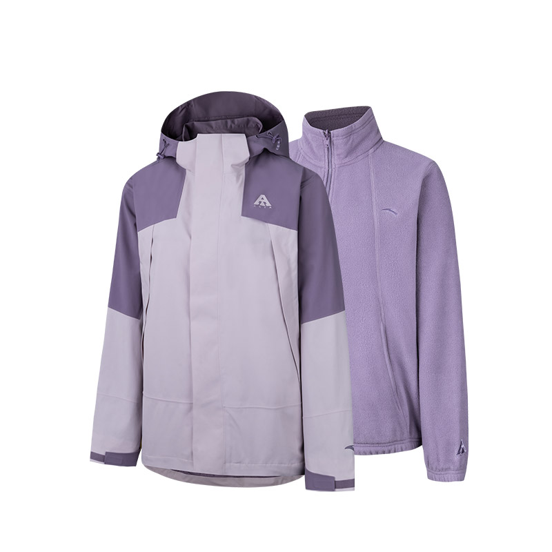 

ANTA Ветровка Кора Земли, Silk Gray Purple/Healing Pink