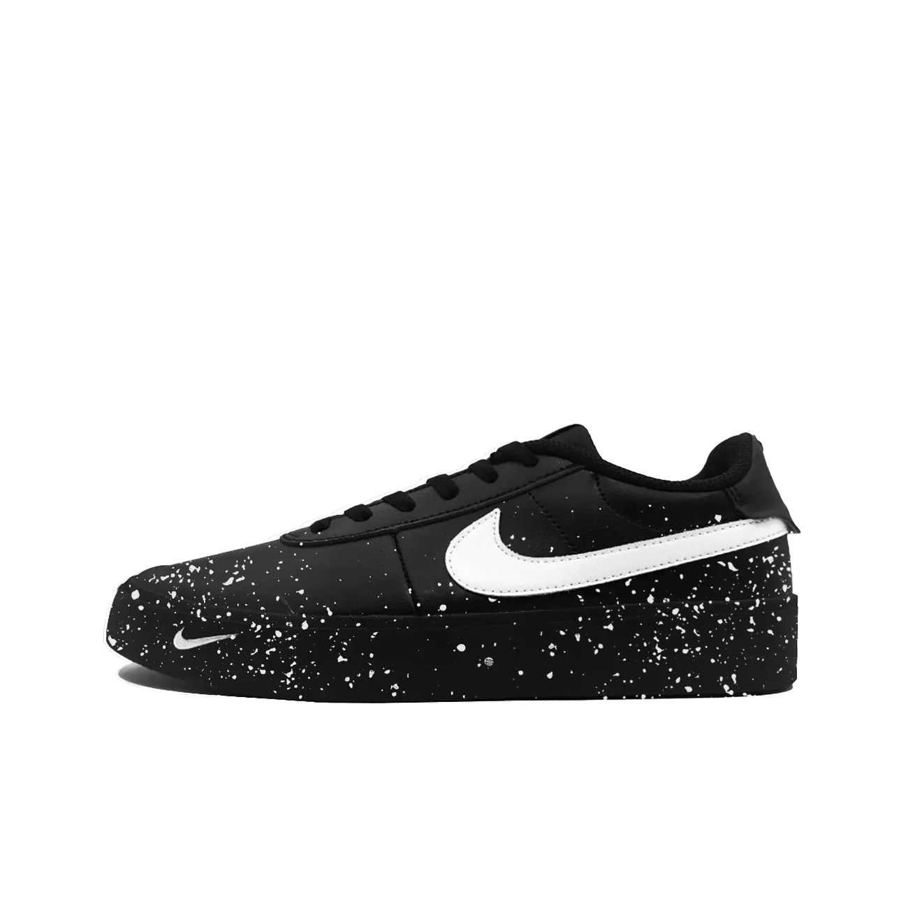 

Nike Кроссовки для скейтборда Court Shot Starry Appointment, износостойкие, низкие, мужские, черно-белые