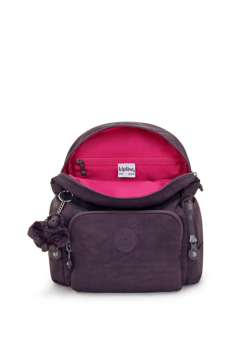 

Рюкзак CITY ZIP MINI Kipling, темно-фиолетовый