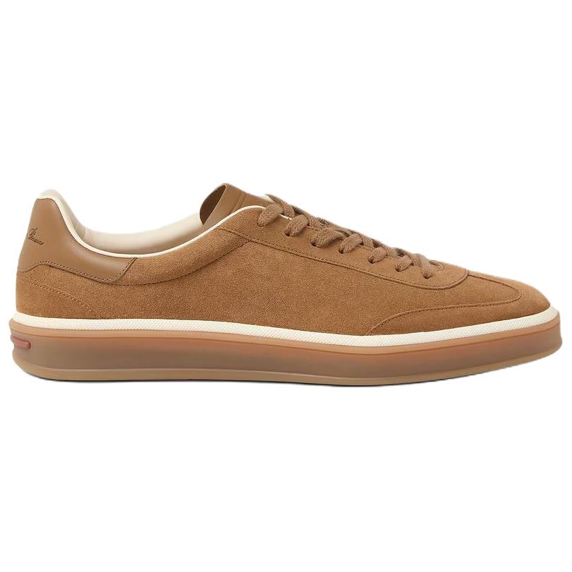 Loro Piana Кроссовки для скейтбординга Tennis Walk Low top мужские, цвет light sand dune — фото 3