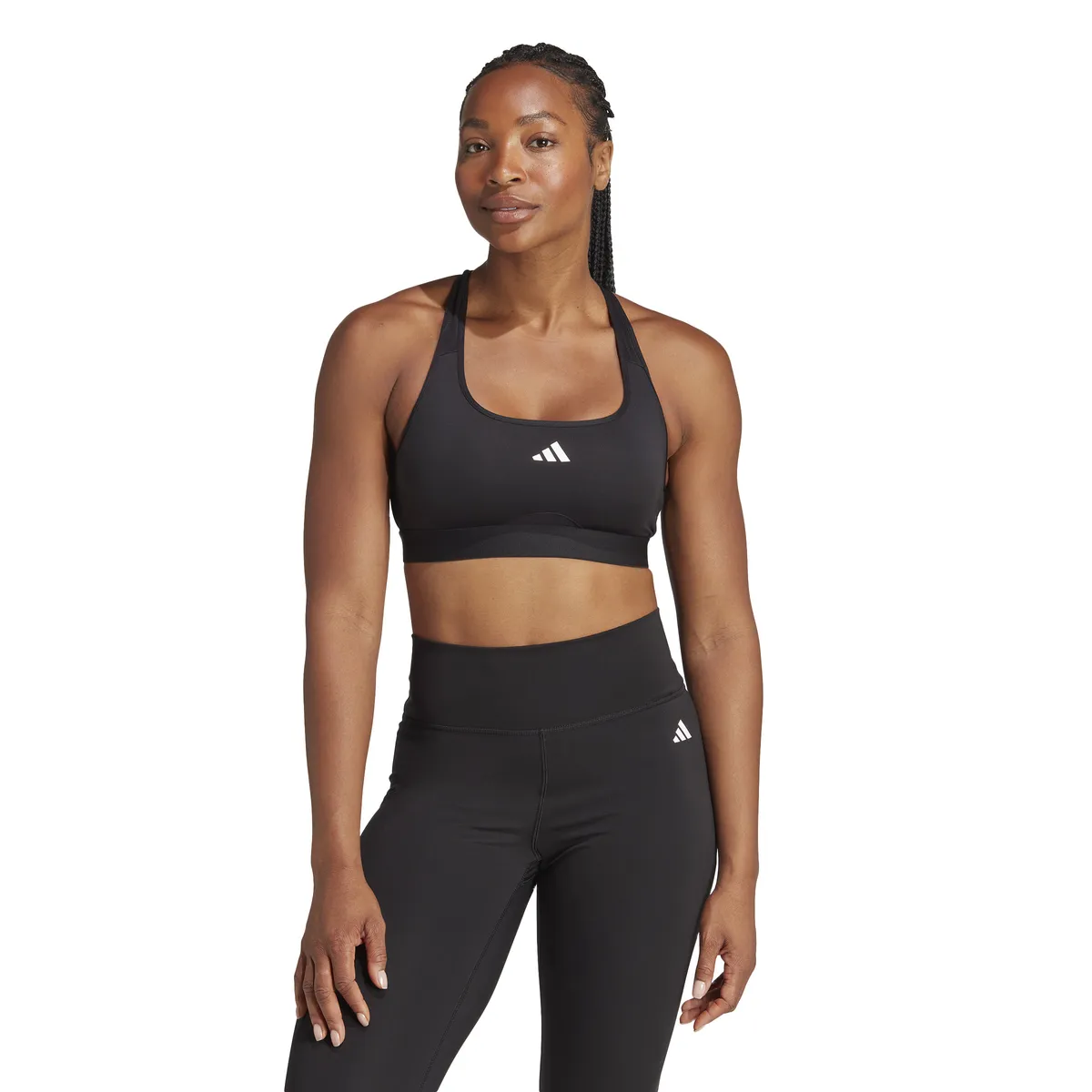 

Спортивный бюстгальтер adidas Performance "PWRCT MS BRA", черный