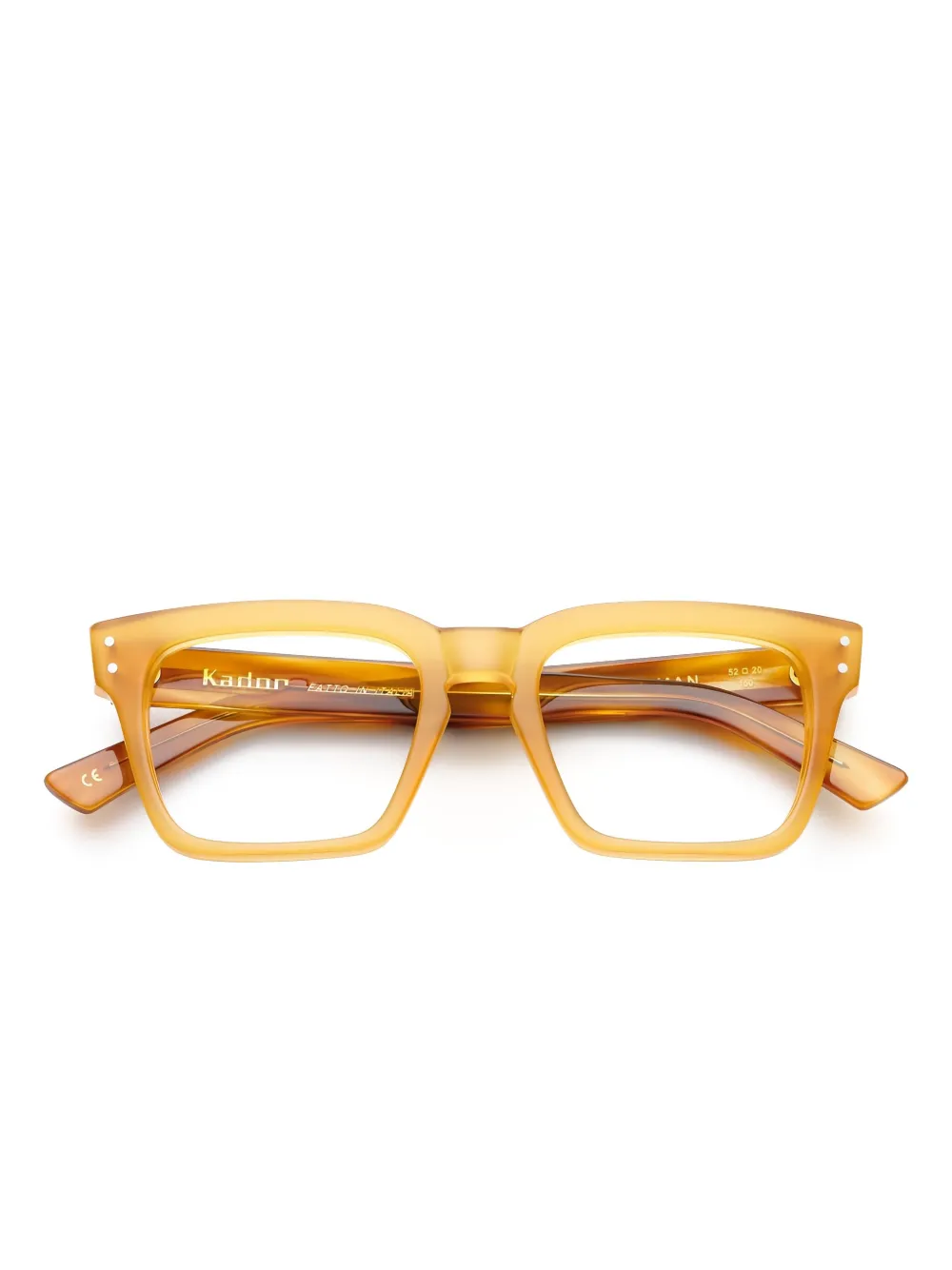 

Очки Truman в квадратной оправе Kador, желтый