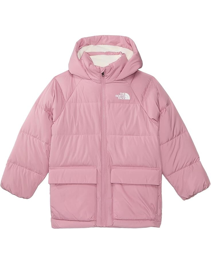

Парка The North Face Kids Teen North Down Fleece-Lined Short Parka, цвет Mauve
