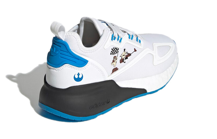 Кроссовки adidas originals ZX 2K Boost Kids Lifestyle GS — фото 4