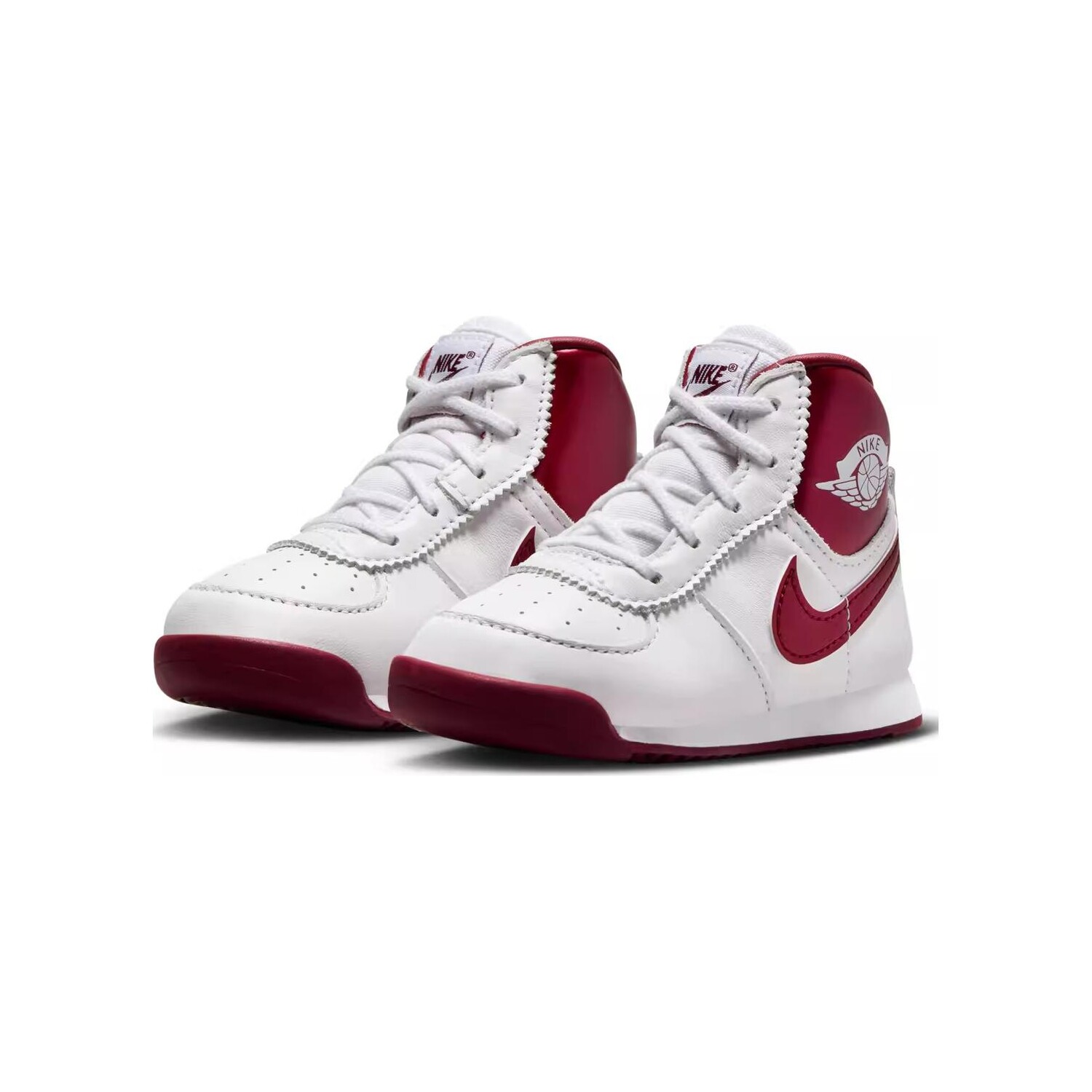 Кроссовки Jordan 1 Retro High '85 Metallic Burgundy TD, красный — фото 3
