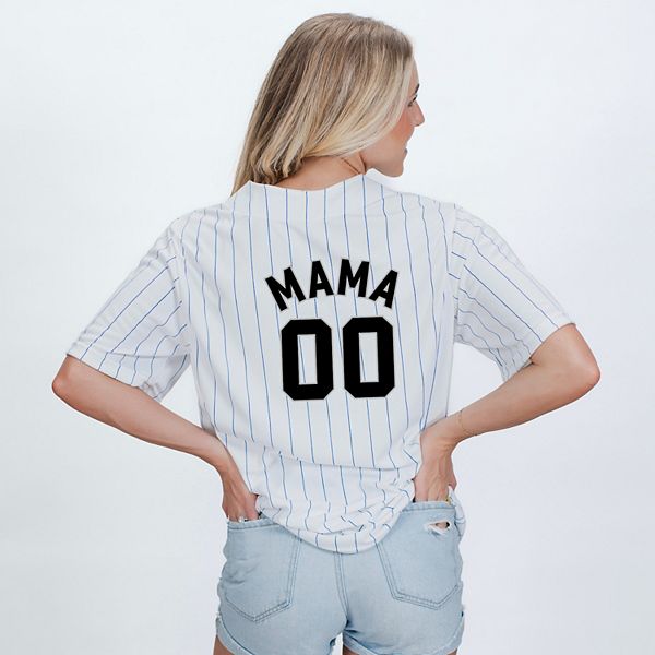 

Женская полосатая бейсбольная майка с сердечками Mama jersey heart Simply Sage Market, Royal, Зеленый, Женская полосатая бейсбольная майка с сердечками Mama jersey heart Simply Sage Market, Royal