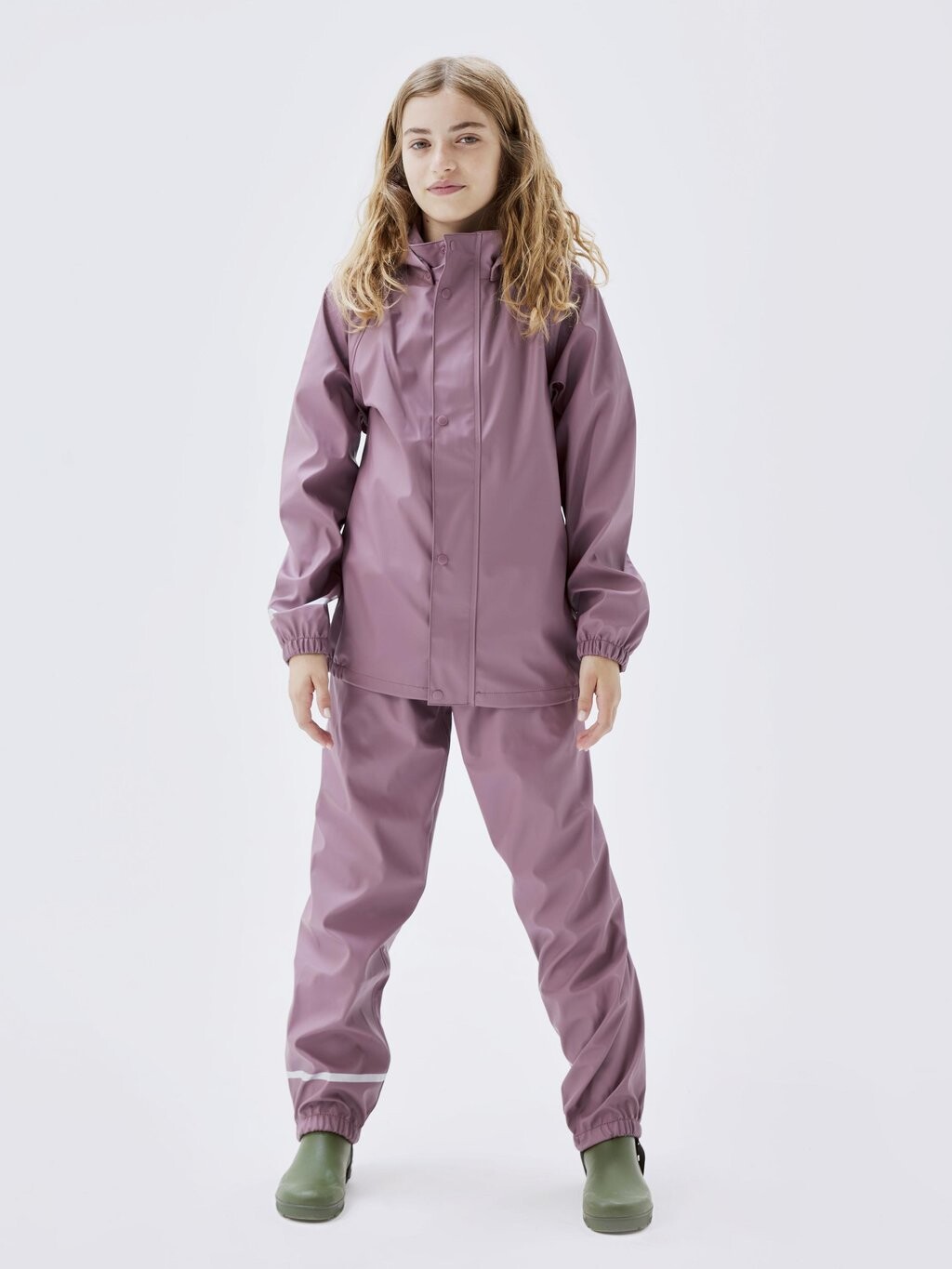 

Брюки от дождя NKNDRY RAIN SET UNISEX Name it, цвет wistful mauve