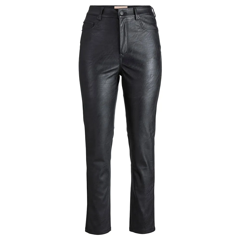 

Брюки Jack & Jones Berlin Slim Fit JJXX high waist, черный