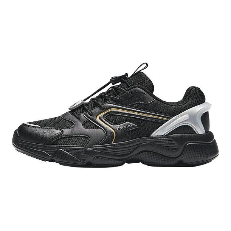 

Детские кроссовки GS Low-top Black/Silver Anta Kids, черный/серебряный