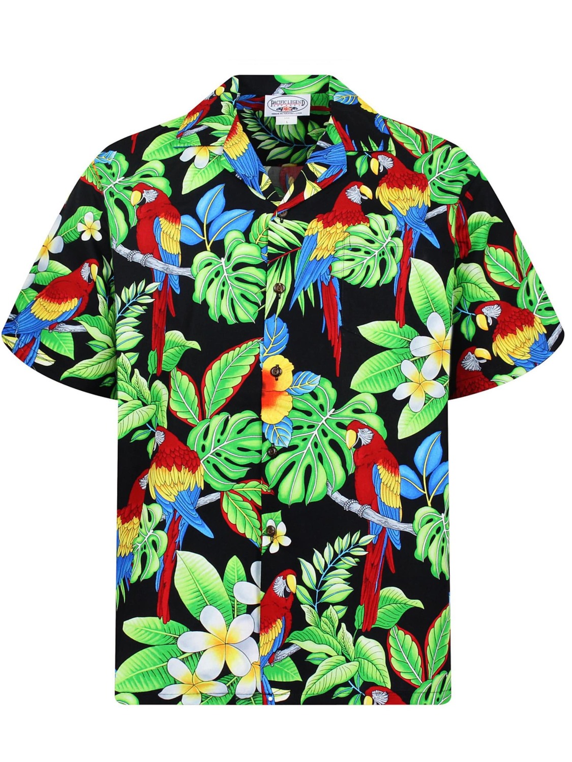 

Pacific Legend Рубашка на пуговицах Regular fit в черном цвете