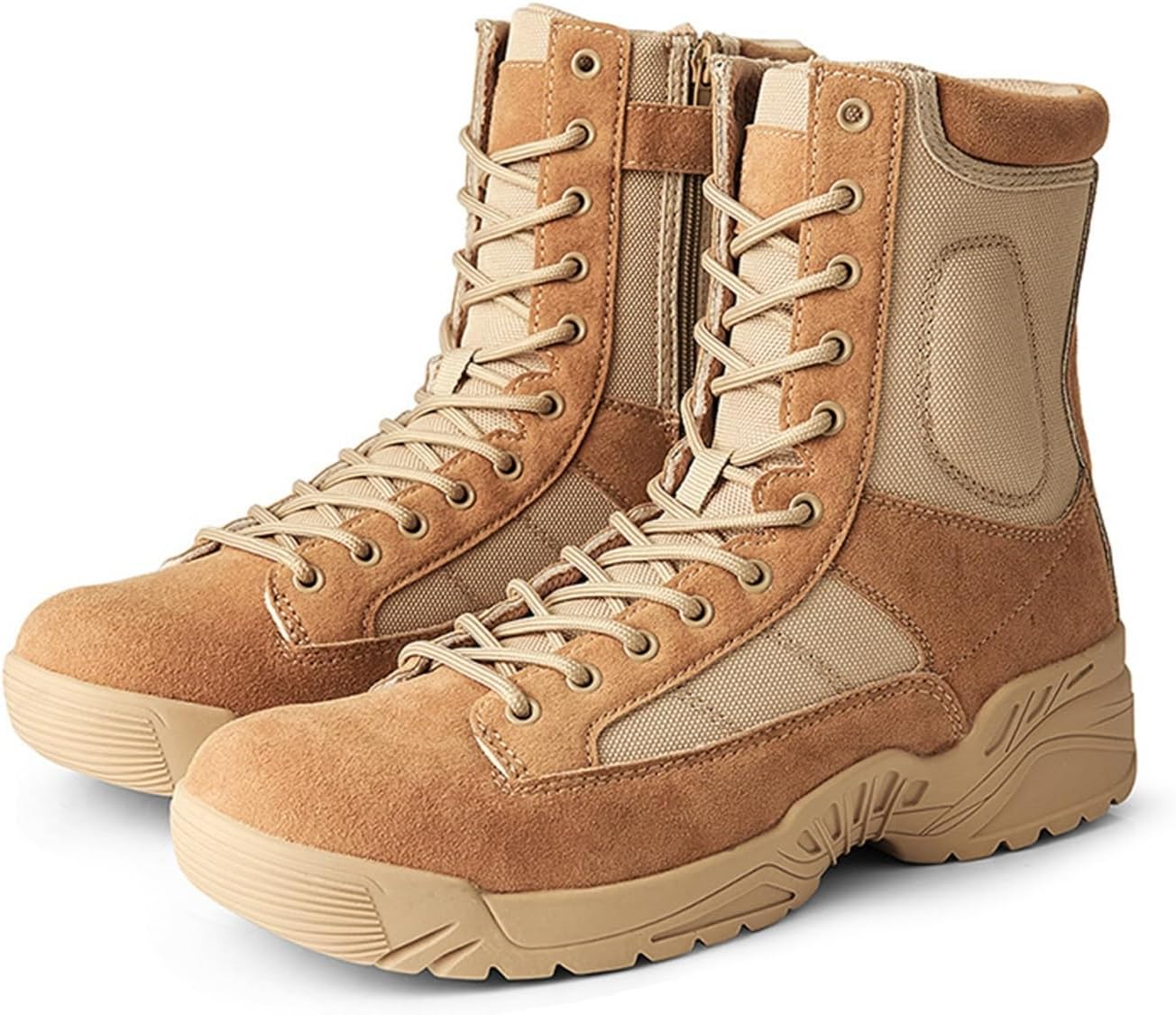 

Мужские тактические ботинки Легкие и прочные ботинки Для активного отдыха и боевых условий, противоскользящие походные ботинки Мужские ботинки Generic, коричневый