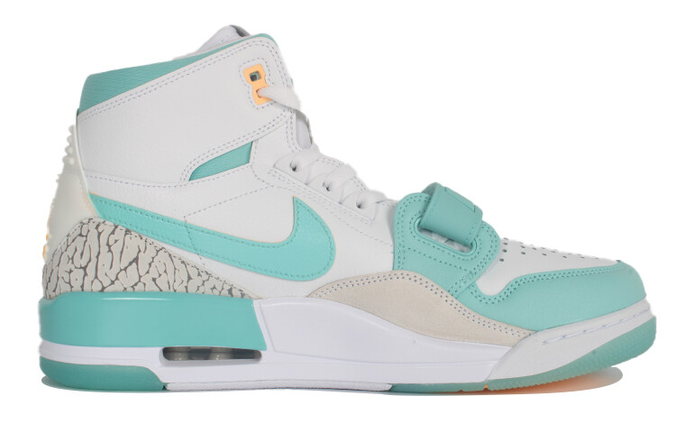 

Кроссовки Jordan Legacy 312 Vintage Basketball Shoes Men High-top Green/White, зеленый
