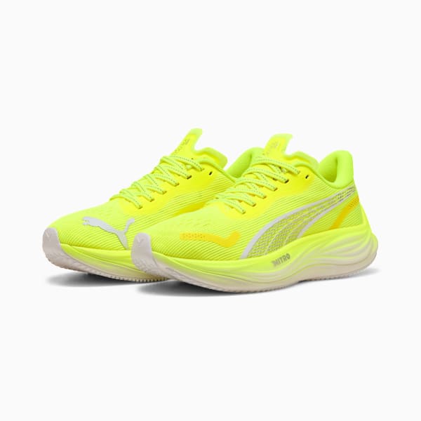 Женские кроссовки для бега по шоссе Velocity Nitro 3 Puma, желтый — фото 4