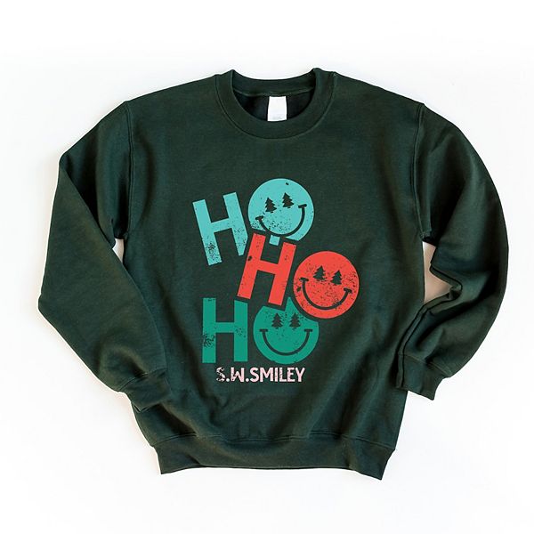 

SWSmiley ho ho ho stacked - свитшот Simply Sage Market, Forest, Зеленый, SWSmiley ho ho ho stacked - свитшот Simply Sage Market, Forest