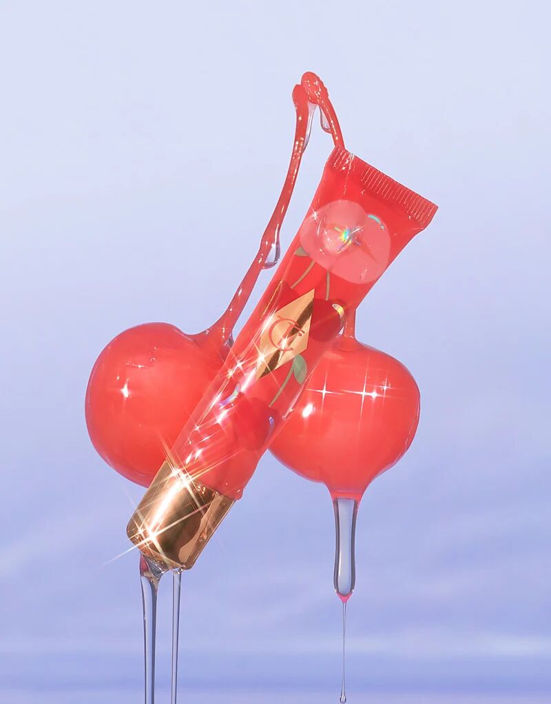 Масло для губ Charlotte Tilbury Unreal Lips Healthy Glow Nectar Oil - Juicylicious Cherry Glaze — фото 3