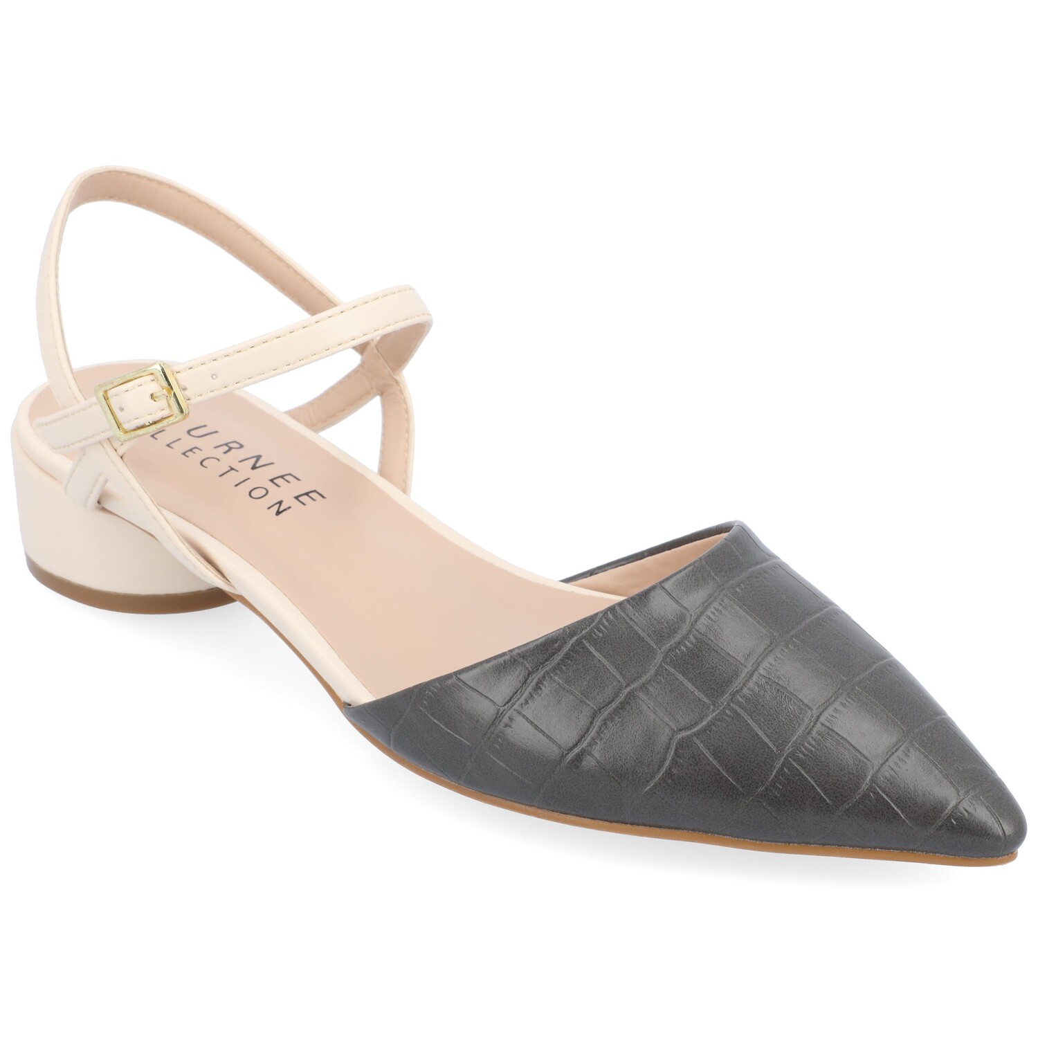 Женские туфли Brynn из коллекции Journee Collection, цвет Charcoal