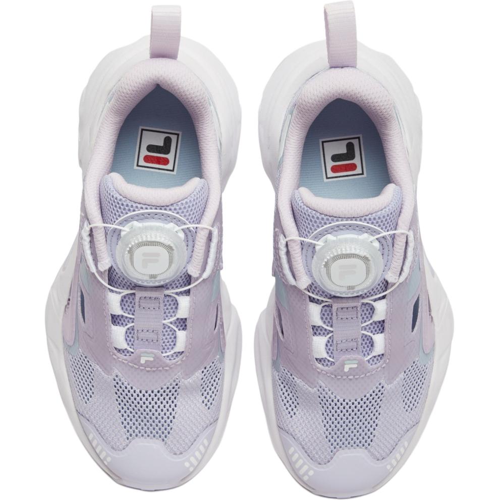 Легкие детские кроссовки с амортизаторами и низким верхом для бега FILA KIDS, фиолетовый/лавандовый — фото 4