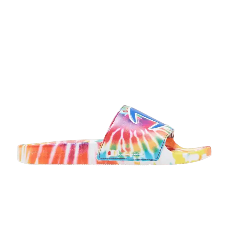 

Кроссовки Champion IPO Slide Tie Dye - Rainbow, разноцветный