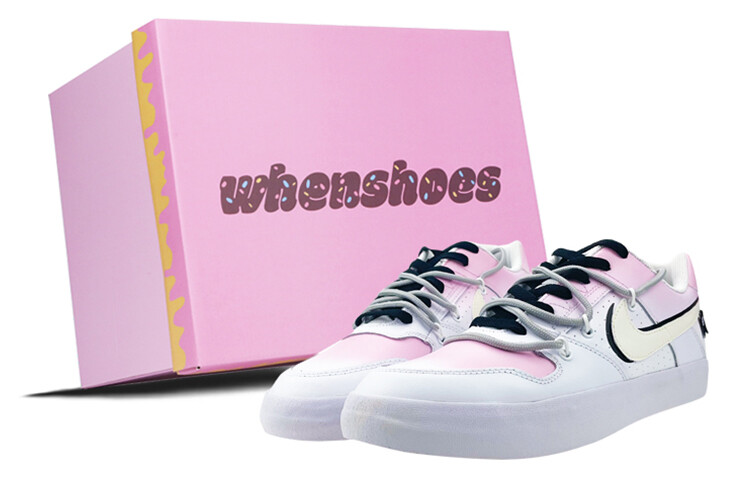 

Кроссовки Nike SB Delta Skateboard Shoes Unisex Low-Top Pink White