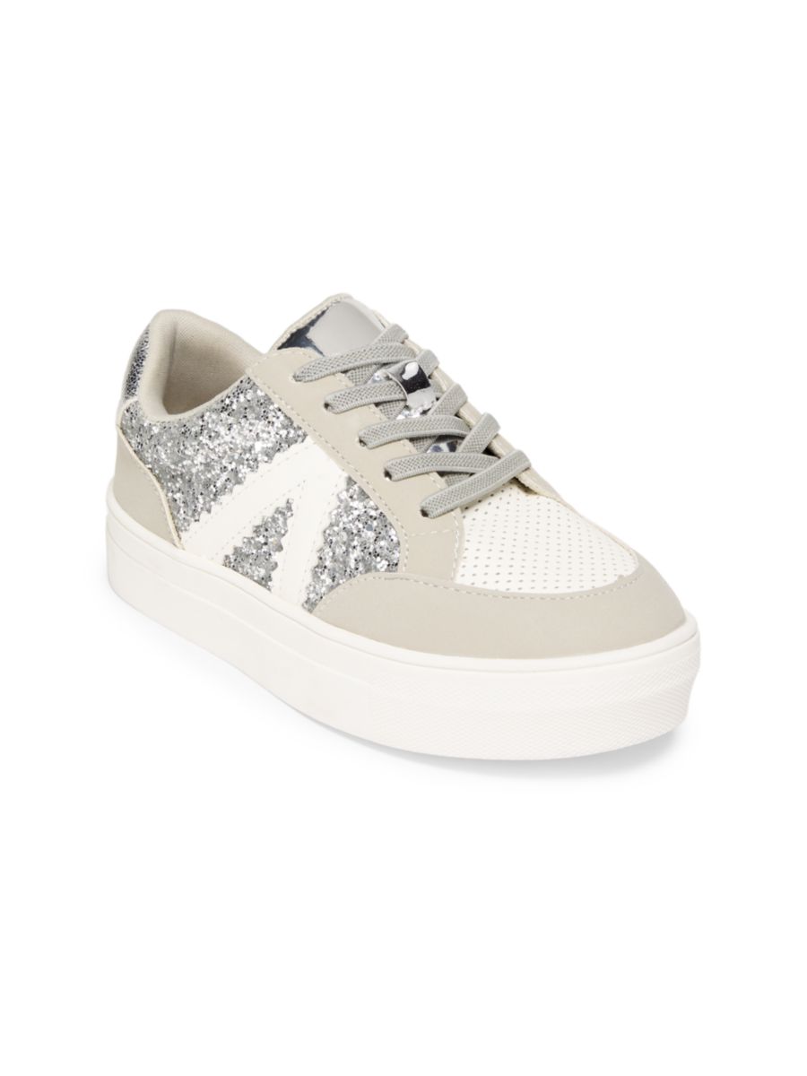 

Детские кроссовки Tyrra Metallic MIA, цвет Silver White