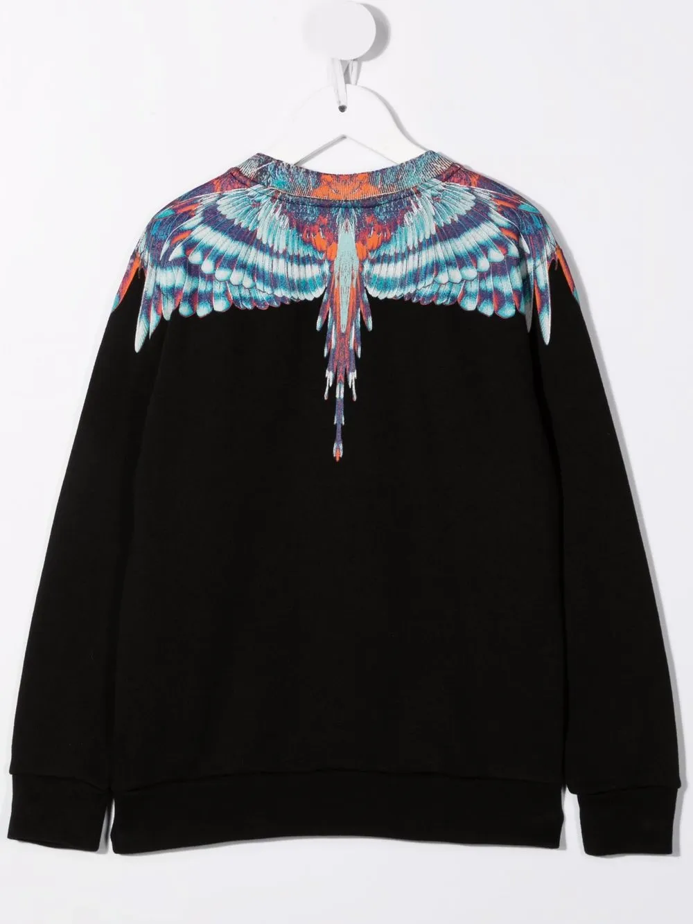 Толстовка с принтом Marcelo Burlon County Of Milan Kids, черный — фото 2