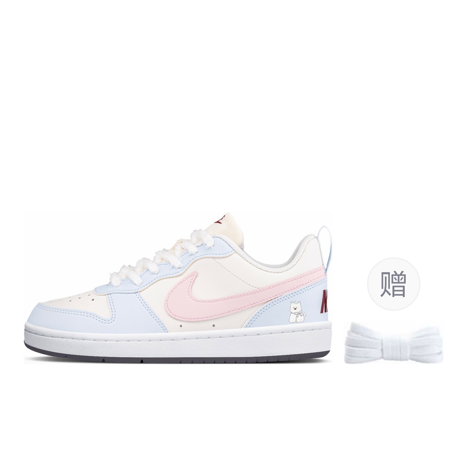 

Nike Кроссовки для скейтбординга Court Borough Low top Kids' Blue Unisex
