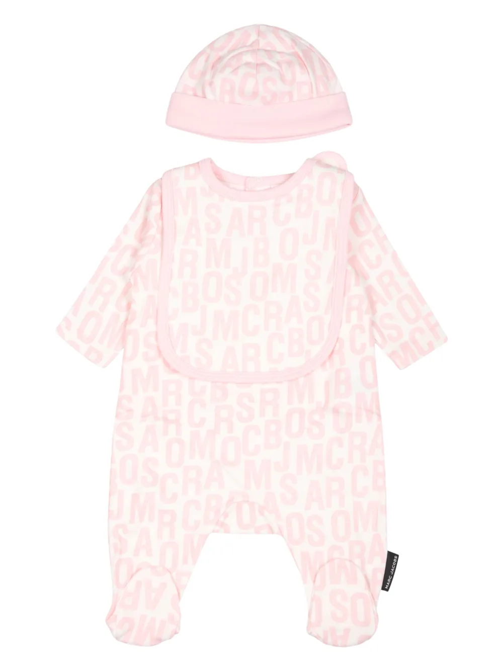 

Комплект для новорожденного с логотипом Marc Jacobs Kids, розовый